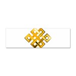 Endless Knot gold Sticker (Bumper)