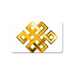 Endless Knot gold Magnet (Name Card)