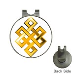 Endless Knot gold Golf Ball Marker Hat Clip