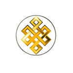 Endless Knot gold Hat Clip Ball Marker