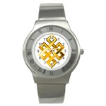 Endless Knot gold Stainless Steel Watch