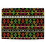 Aztec Style Pattern Cosmetic Bag (XXL)