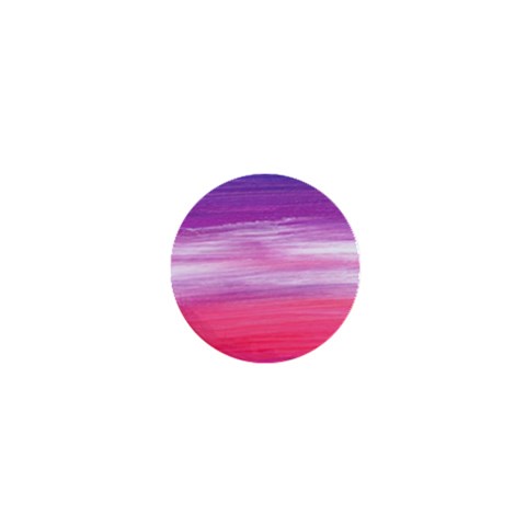 Abstract In Pink & Purple 1  Mini Button from ArtsNow.com Front