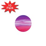 Abstract In Pink & Purple 1  Mini Button (10 pack)