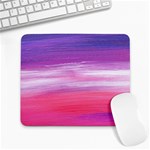 Abstract In Pink & Purple Large Mouse Pad (Rectangle)