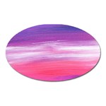 Abstract In Pink & Purple Magnet (Oval)