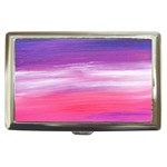 Abstract In Pink & Purple Cigarette Money Case