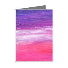 Abstract In Pink & Purple Mini Greeting Card (8 Pack) from ArtsNow.com Right