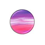 Abstract In Pink & Purple Golf Ball Marker 4 Pack (for Hat Clip)