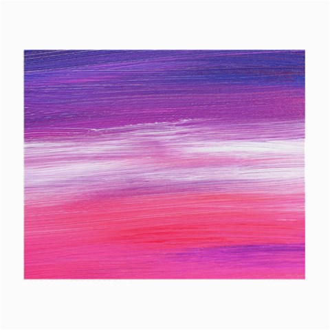 Abstract In Pink & Purple Glasses Cloth (Small) from ArtsNow.com Front