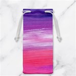 Abstract In Pink & Purple Jewelry Bag