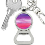 Abstract In Pink & Purple Bottle Opener Key Chain