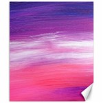 Abstract In Pink & Purple Canvas 8  x 10  (Unframed)
