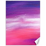 Abstract In Pink & Purple Canvas 12  x 16  (Unframed)