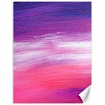 Abstract In Pink & Purple Canvas 18  x 24  (Unframed)