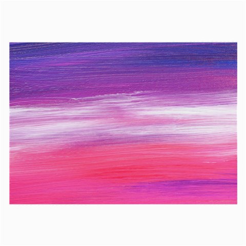 Abstract In Pink & Purple Glasses Cloth (Large, Two Sided) from ArtsNow.com Front
