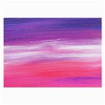 Abstract In Pink & Purple Glasses Cloth (Large, Two Sided)