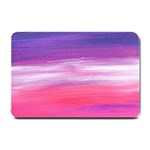 Abstract In Pink & Purple Small Door Mat