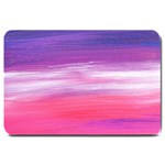 Abstract In Pink & Purple Large Door Mat