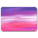 Abstract In Pink & Purple Large Door Mat