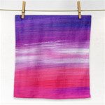 Abstract In Pink & Purple Face Towel