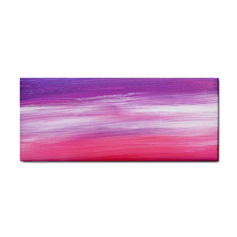 Abstract In Pink & Purple Hand Towel from ArtsNow.com Front