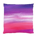 Abstract In Pink & Purple Cushion Case (Single Sided) 