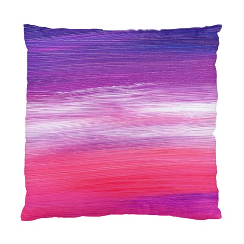 Abstract In Pink & Purple Cushion Case (Two Sided)  from ArtsNow.com Front