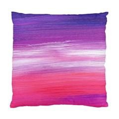 Abstract In Pink & Purple Cushion Case (Two Sided)  from ArtsNow.com Front