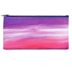 Abstract In Pink & Purple Pencil Case from ArtsNow.com Front