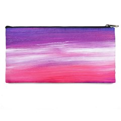 Abstract In Pink & Purple Pencil Case from ArtsNow.com Back