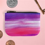 Abstract In Pink & Purple Coin Change Purse