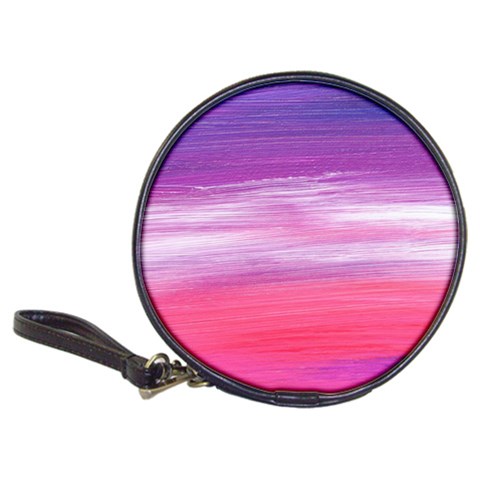 Abstract In Pink & Purple CD Wallet from ArtsNow.com Front