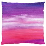 Abstract In Pink & Purple Large Cushion Case (Two Sided) 