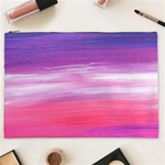 Abstract In Pink & Purple Cosmetic Bag (XXL)