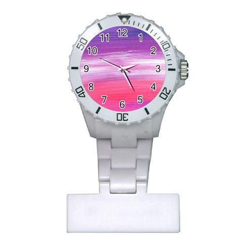 Abstract In Pink & Purple Nurses Watch from ArtsNow.com Front