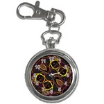 Luxury Futuristic Ornament Key Chain Watch