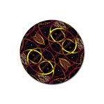 Luxury Futuristic Ornament Drink Coaster (Round)