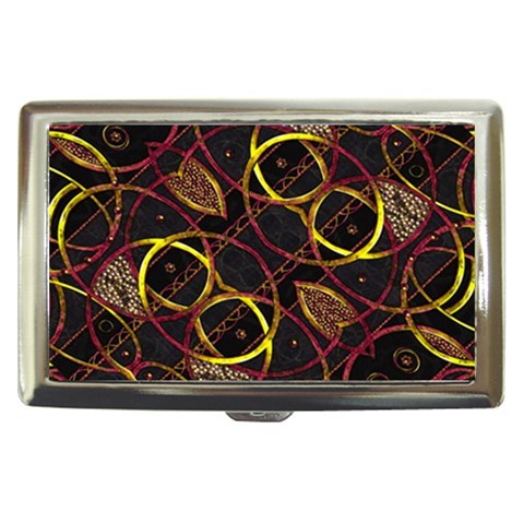 Luxury Futuristic Ornament Cigarette Money Case from ArtsNow.com Front
