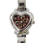 Luxury Futuristic Ornament Heart Italian Charm Watch 