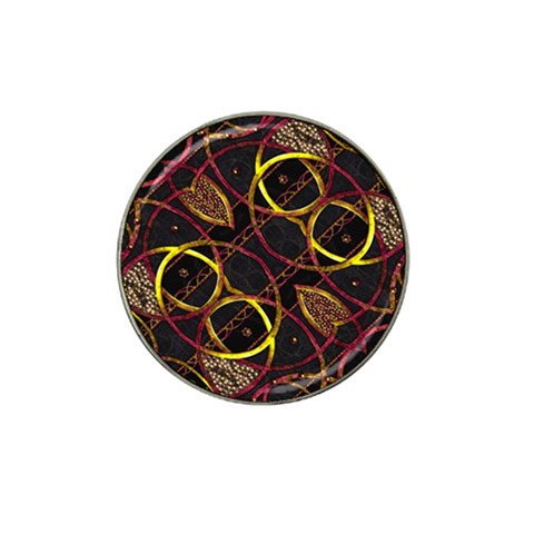 Luxury Futuristic Ornament Golf Ball Marker 10 Pack (for Hat Clip) from ArtsNow.com Front
