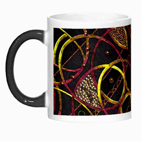 Luxury Futuristic Ornament Morph Mug from ArtsNow.com Left