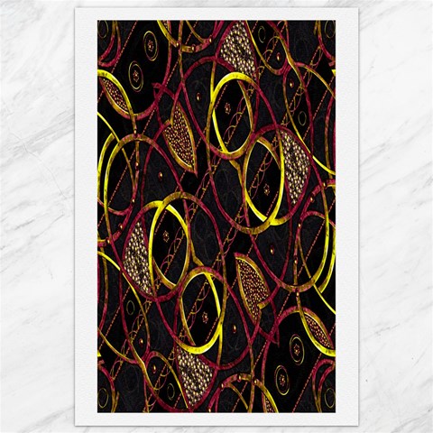 Luxury Futuristic Ornament Canvas 20  x 30  (Unframed) from ArtsNow.com 19.62 x28.9  Canvas - 1