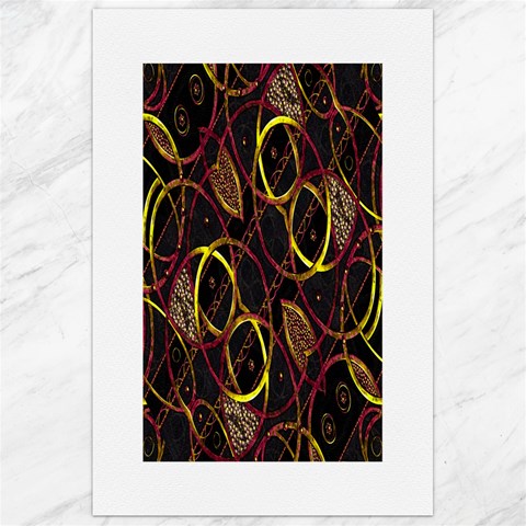 Luxury Futuristic Ornament Canvas 24  x 36  (Unframed) from ArtsNow.com 23.35 x34.74  Canvas - 1