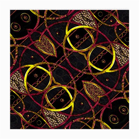 Luxury Futuristic Ornament Glasses Cloth (Medium) from ArtsNow.com Front