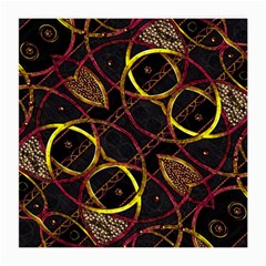 Luxury Futuristic Ornament Glasses Cloth (Medium, Two Sided) from ArtsNow.com Front