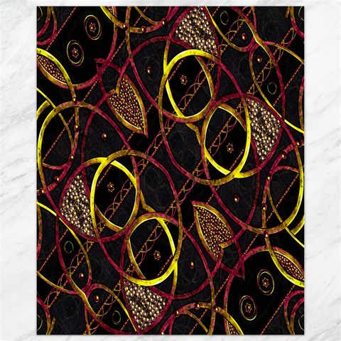 Luxury Futuristic Ornament Canvas 11  x 14  (Unframed) from ArtsNow.com 10.95 x13.48  Canvas - 1