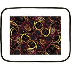 Luxury Futuristic Ornament Mini Fleece Blanket (Two Sided) from ArtsNow.com 35 x27  Blanket Front