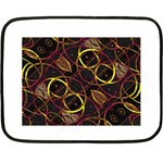 Luxury Futuristic Ornament Mini Fleece Blanket (Two Sided)