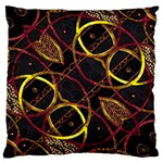 Luxury Futuristic Ornament Large Cushion Case (Two Sided) 